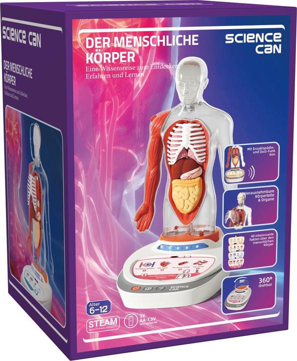 Produktbild Science Can Mein Körper - eine Wissensreise mit Quiz und Sound/ My Body Voice Pedia (Deutsch, Englisch, Französisch, Italienisch, Niederländisch, Spanisch)