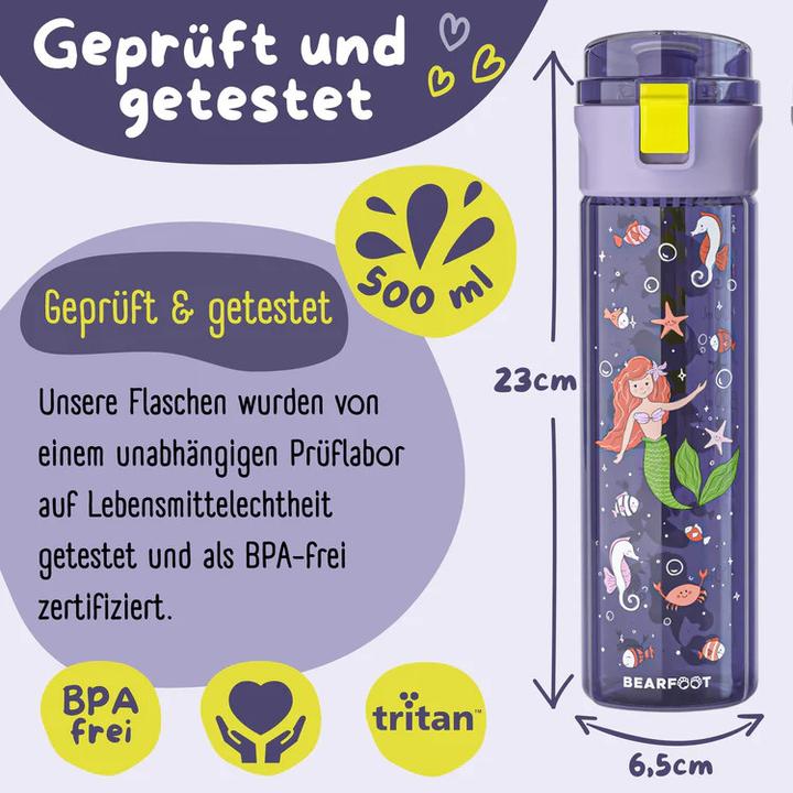 Produktbild Bearfoot Trinkflasche Meerjungfrau-z 0 ml (0.50 l)