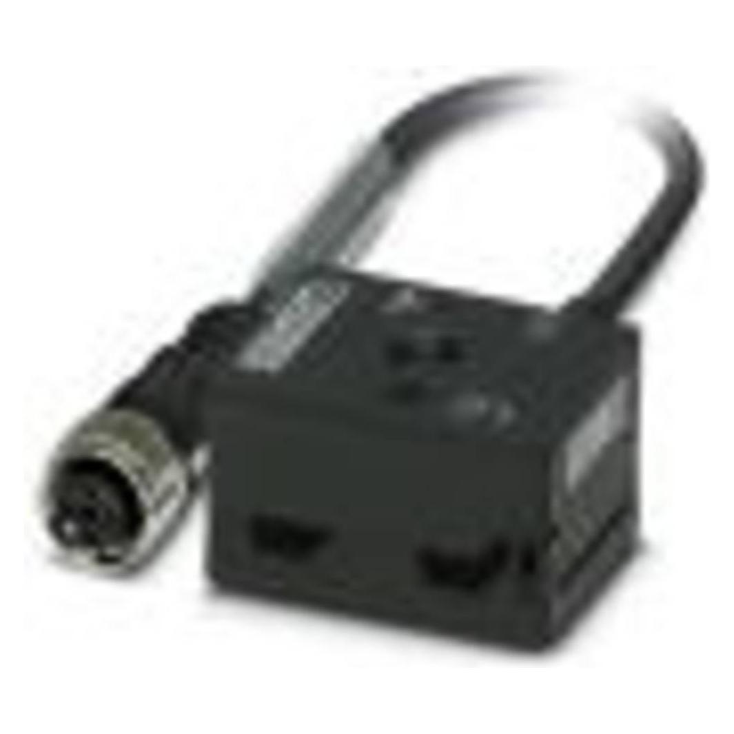 Phoenix Contact 1407574 Sensor/actuatorverdeler en adapter 2 m Aantal polen: 2 1 st., Kabels + Stekkers, Zwart