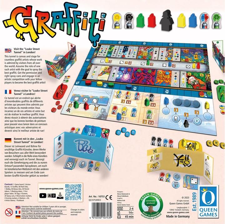 Produktbild Graffiti (d,e,f) (Deutsch, Englisch, Französisch, 2 - 4 Spieler)