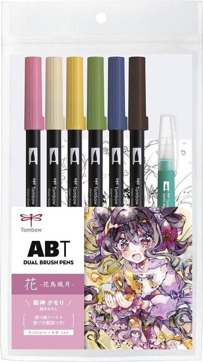 Produktbild Tombow Dual Brush Pen Etui (6x)