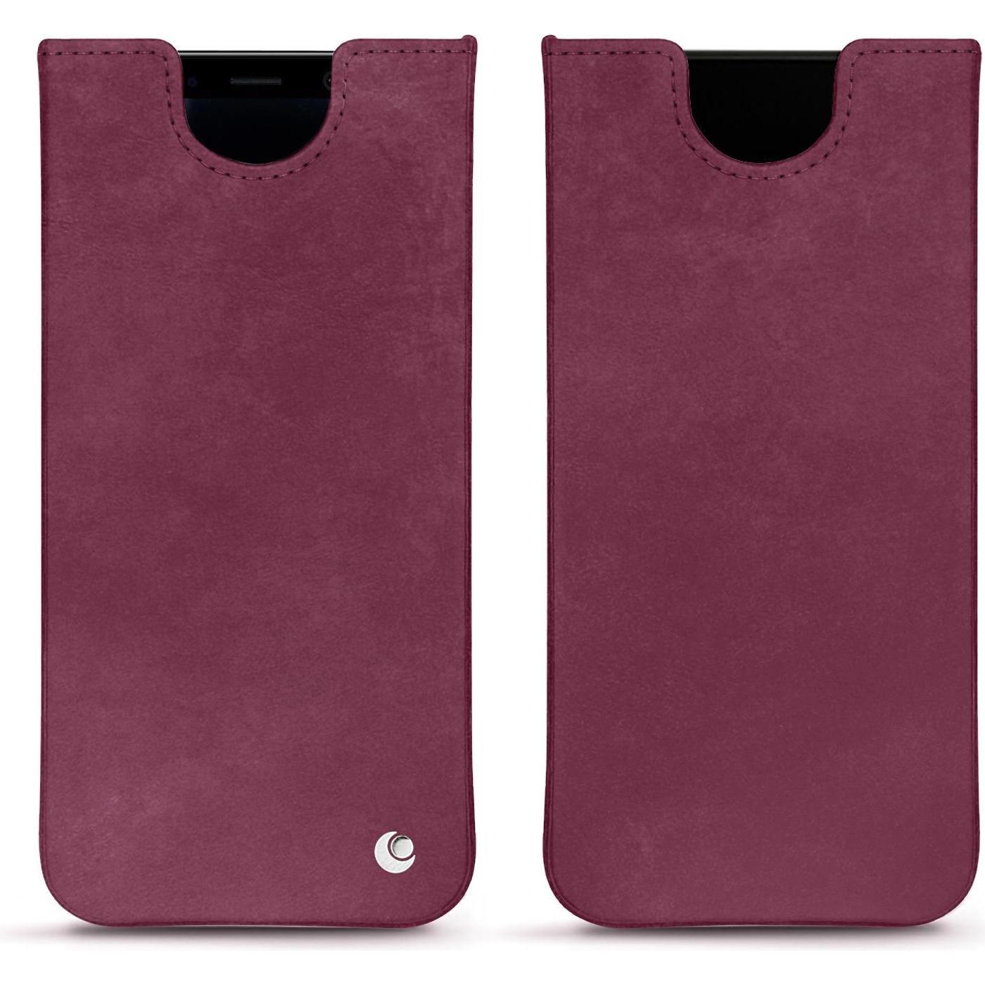 Noreve Lederschutzhülle (Samsung Galaxy S8+), Smartphone Hülle, Violett
