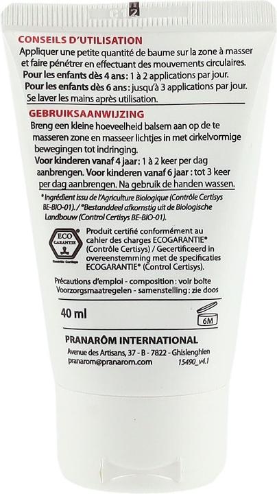 Produktbild Pranarom AROMALGIC - Balsam entkrampfend Junior BIO (1 x, 40 ml)