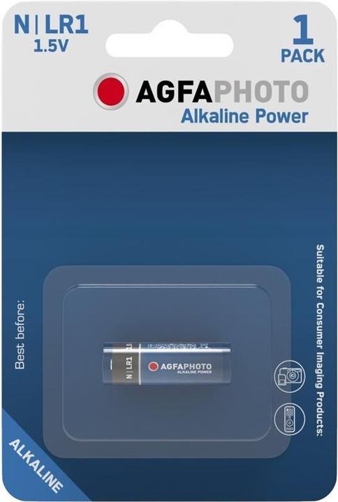 Actual product image AGFAPHOTO Battery Alkaline, LR1, N, 1.5V (1 pcs., N)