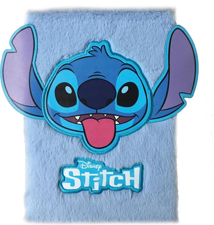 Stitch PYRAMID Disney 3D Fur Notebook (A5, Liniert)