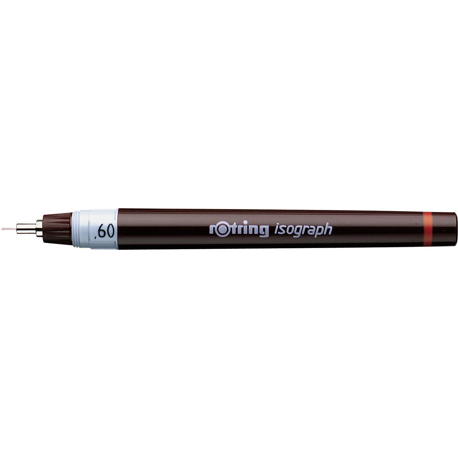 Rotring, Schreibstifte, Tuschefüller isograph 0,6 (Braun, 1 x)