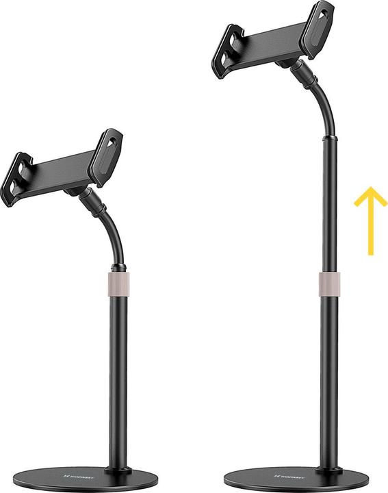 Produktbild Wozinsky stand for tablet and phone on the desk black (WTHBK4)