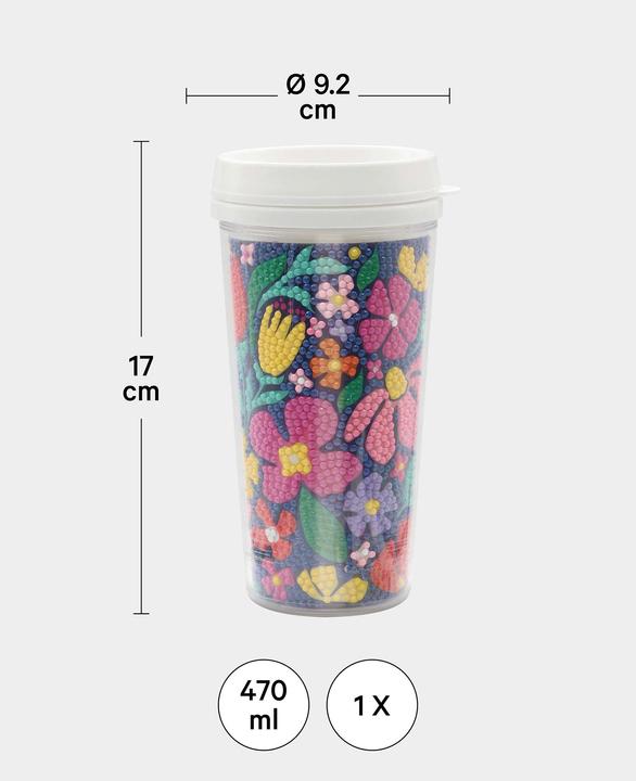 Image du produit I Am Creative Gobelet Fleurs