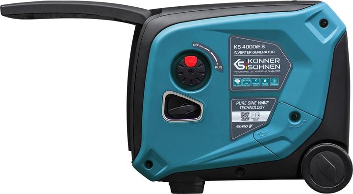 Actual product image Könner & Söhnen Inverterinis generatorius KS 4000iE S Silent (3500 W, 12 l)