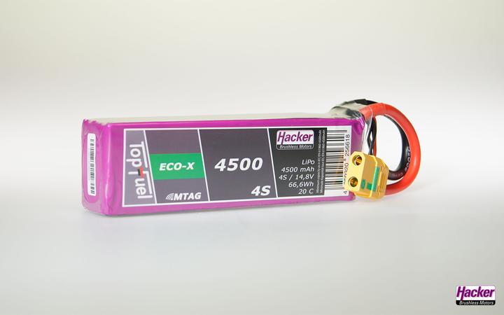 Image du produit Hacker Pack LiPo TF ECO-X 4500mAh 4S MTAG (14.80 V, 4500 mAh)