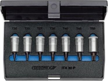 Produktbild Gedore ITX 30 PM Schraubendreher-Satz 3/8" 7-teilig Innen-TX T20-50