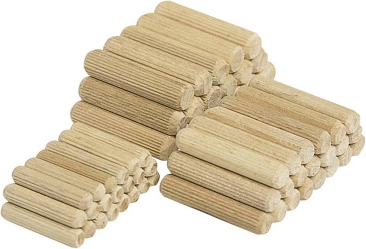 Actual product image wolfcraft 120 Dowel Pins, Ø 10 mm (120 pcs.)