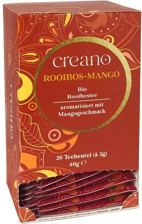 Produktbild Creano Tee Bio Teebeutel Rooibos Mango Packung mit 20 Beutel No.16 (83 g)