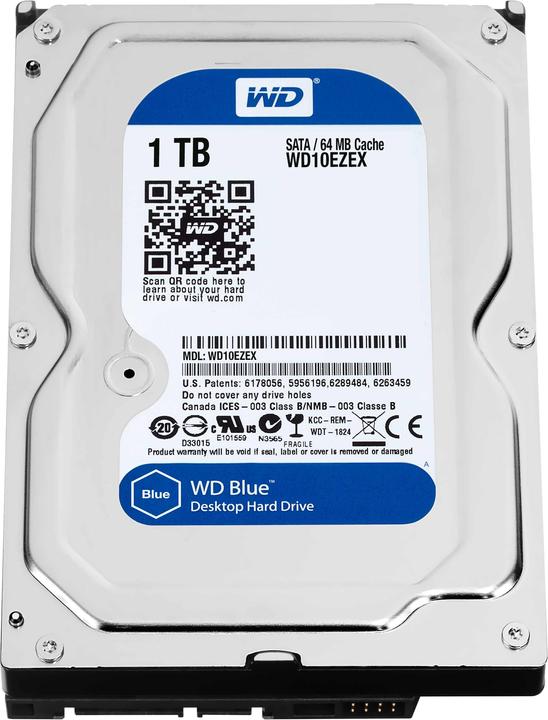 Image du produit WD Bleu (1 To, 3.5", CMR)