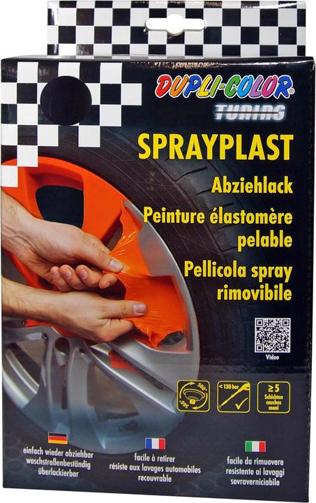 Produktbild Dupli-Color Sprayplast Set (Schwarz Glanz, 0.40 l)
