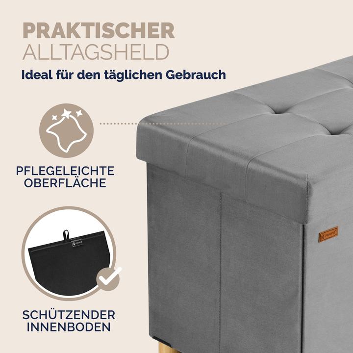 Image du produit Casaria Sitztruhe (76 cm)