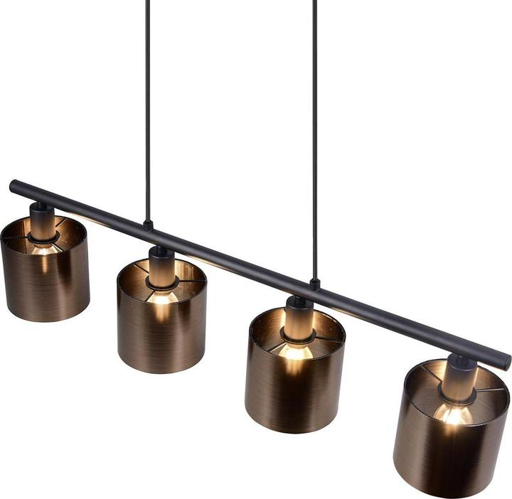 Immagine prodotto RL live your light REALITY JASON - Hanglamp - Brons - excl. 4x E14 4 W - Plafondbevestiging - In hoogte verstelbaar (E14)