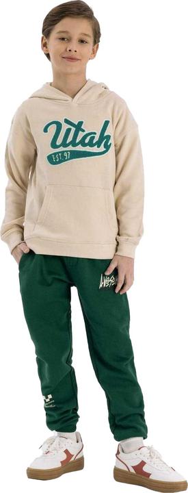 Produktbild Minoti Kapuzenpullover Jungen Kängurutasche Übergross (134)