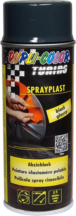 Produktbild Dupli-Color Sprayplast Set (Schwarz Glanz, 0.40 l)