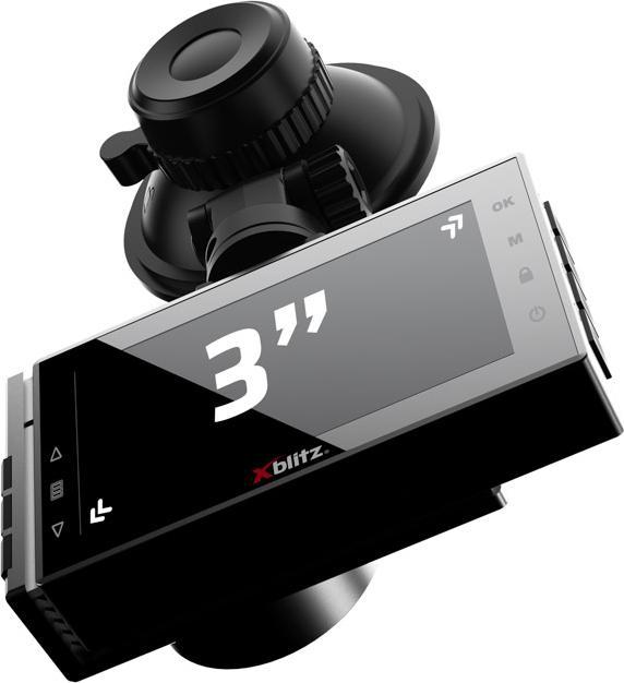Image du produit Xblitz Caméra Samochodowa S9 Duo (Microphone intégré, Écran intégré, Récepteur GPS, DHU)