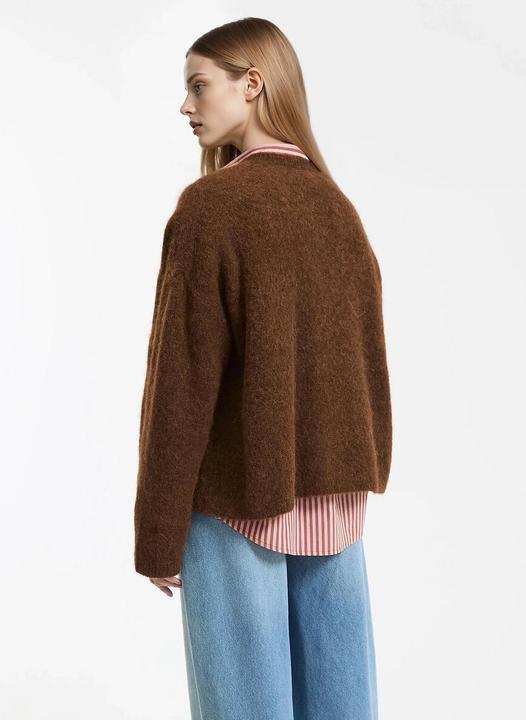 Produktbild La Redoute Collections Strickjacke aus Alpaka-Mischung (XL)