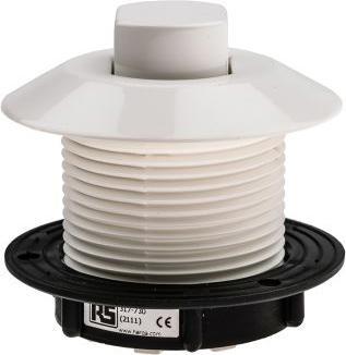 RS PRO Bouton-poussoir CMS blc commut pneum