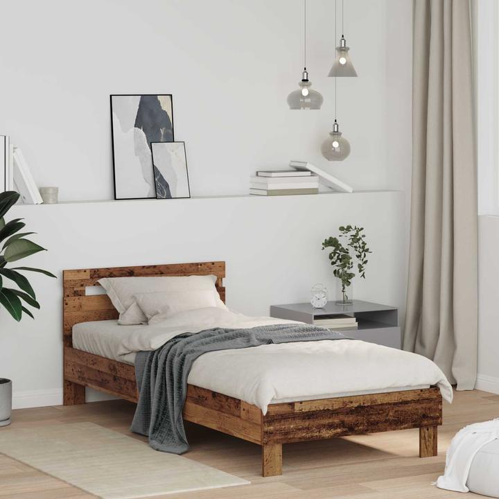 Produktbild vidaXL Modernes Bett (75 x 190 cm)