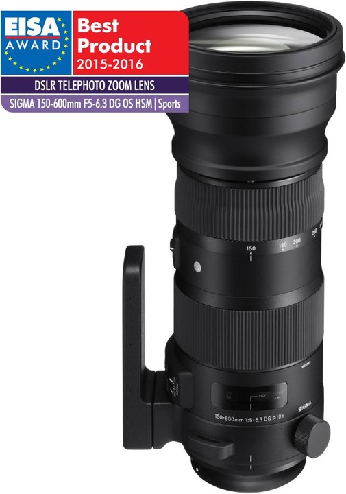 Produktbild Sigma 150-600mm f/5-6.3 DG OS HSM (S), Nikon F (Nikon F, Vollformat)