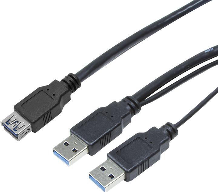Produktbild LogiLink USB A—Usb A (0.30 m, USB 3.0)