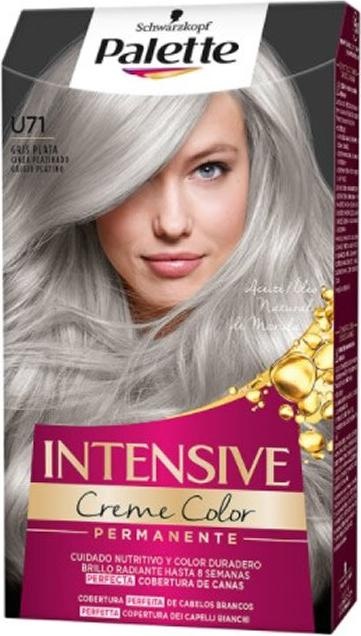 Produktbild Palette Schwarzkopf Intensive Creme Color Tint U71 Grey Silver (U71 Grey Silver)