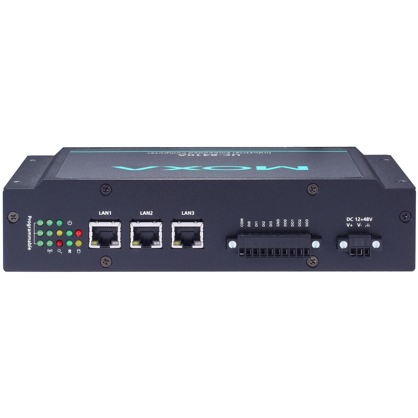 Moxa Linux Fanless Computer, Corete, Netzwerkadapter