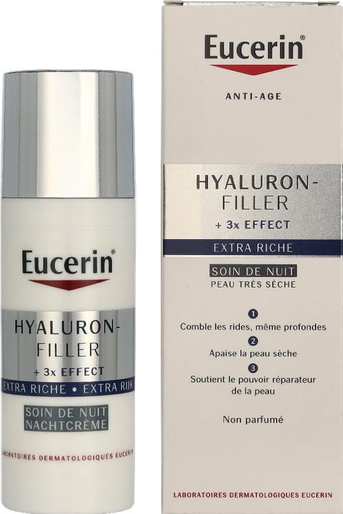 Actual product image Eucerin Hyaluron - Filler Extra Riche Nachtpflege 50 ml (50 ml, Night cream)
