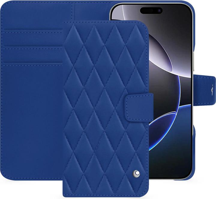 Bleu océan - Couture ( Nappa - Pantone #15458a)