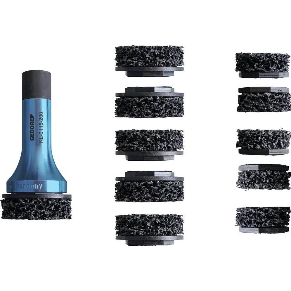 Gedore, Accessori per pneumatici, Automotive 3463931 KL-0115-200 Radnabenschleifer für Stehbolzen, PKW