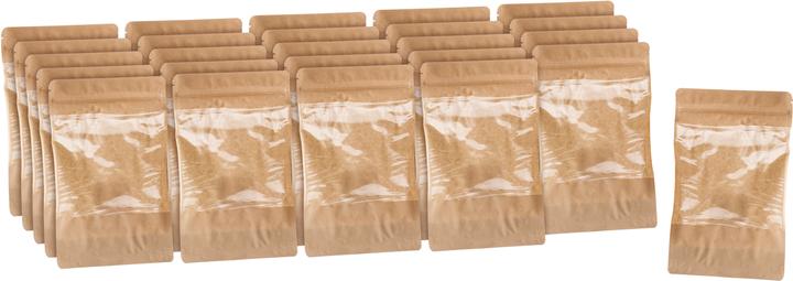 Image du produit Efco Sachets à fond plat Doypack avec fenêtre, papier kraft, 25 pièces (Coffret cadeau, 25 x)
