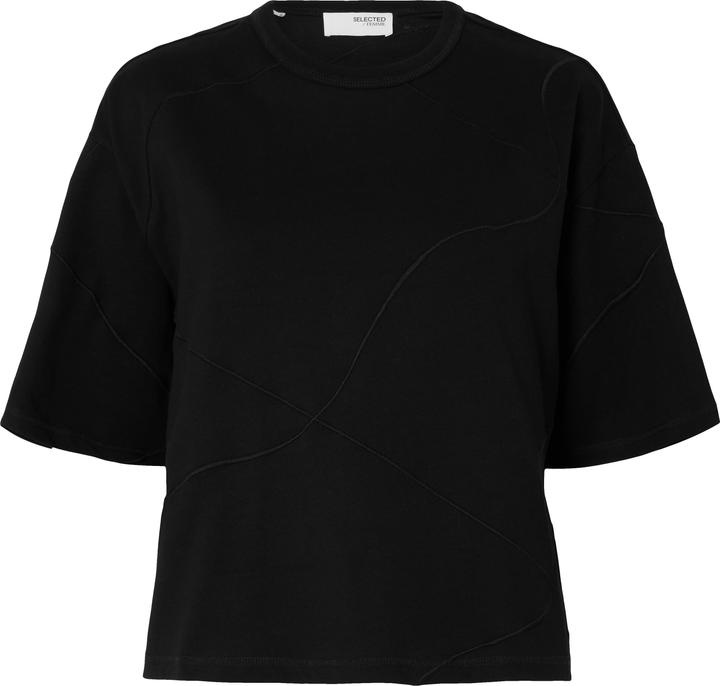 Immagine prodotto Selected Besticktes Crop-T-Shirt (XL)