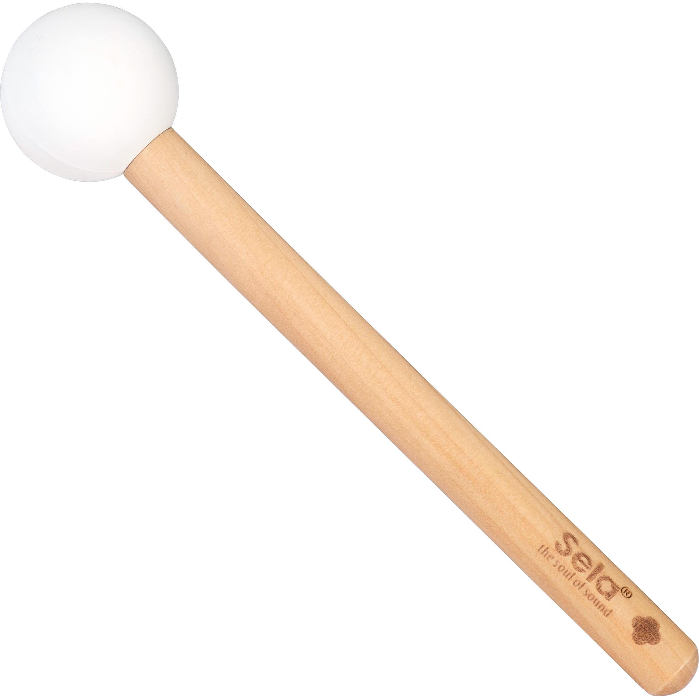 Sela Kristallschale Schlegel Holz (Klangschale), Drumsticks + Schlägel