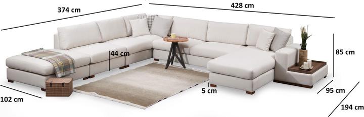 Produktbild Atelier del Sofa Mason (Wohnlandschaft)
