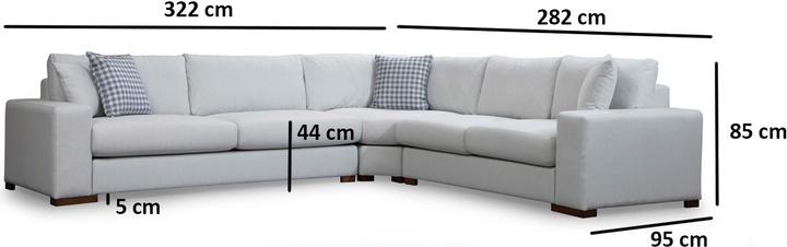 Actual product image Atelier del Sofa Mason (Corner sofa)