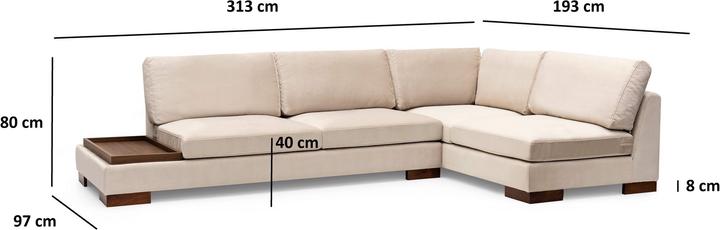 Produktbild Atelier del Sofa Eliseo (Ecksofa)