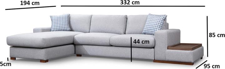Produktbild Atelier del Sofa Mason (Ecksofa)