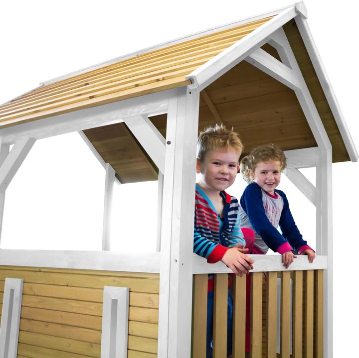 Immagine prodotto Axi Pumba Play Tower Marrone/Bianco - Scivolo Rosso