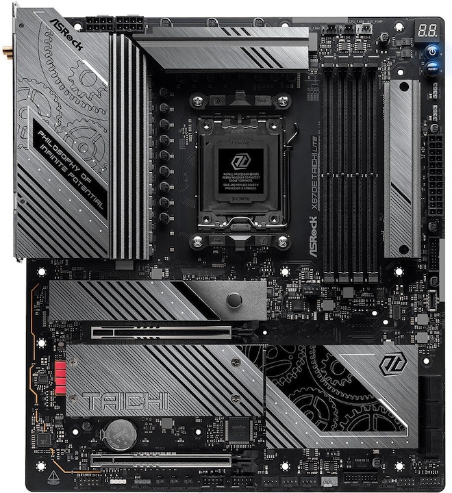AsRock X870E Taichi Lite AM5 (AM5, AMD X870E, E-ATX)