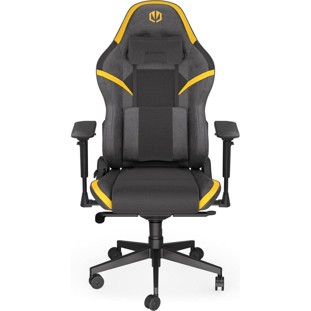 Endorfy FUR Scrim YL, Gaming Stuhl, Schwarz, Gelb