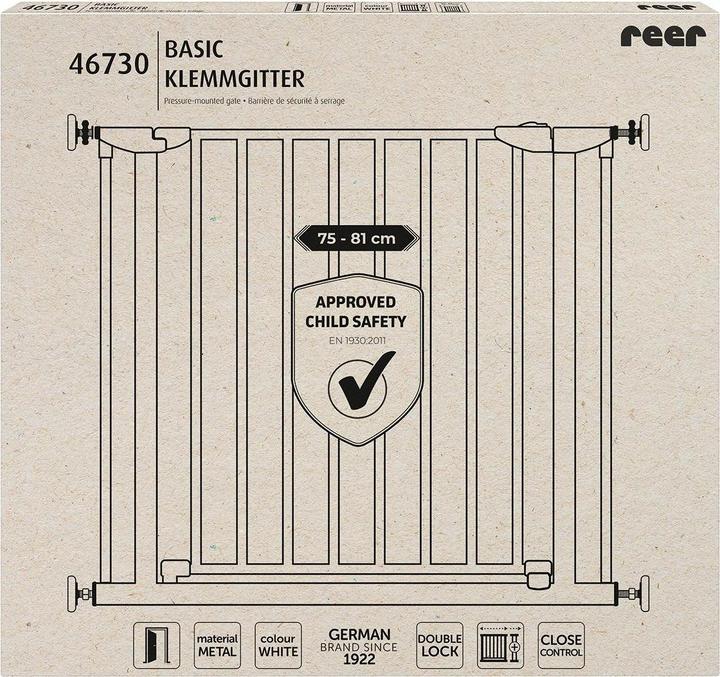 Image du produit Reer Klemmgitter Basic (75 cm)