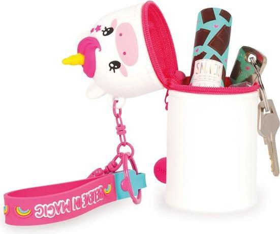 Legami Mini Kawaii Coin Purse With Key Ring Unicorn, Schlüsselanhänger, Münztasche, MKAW0003
