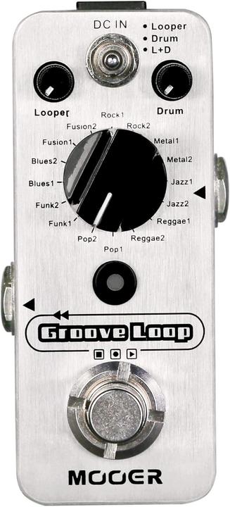 Produktbild Mooer Groove Loop looper en drummachine-pedaal