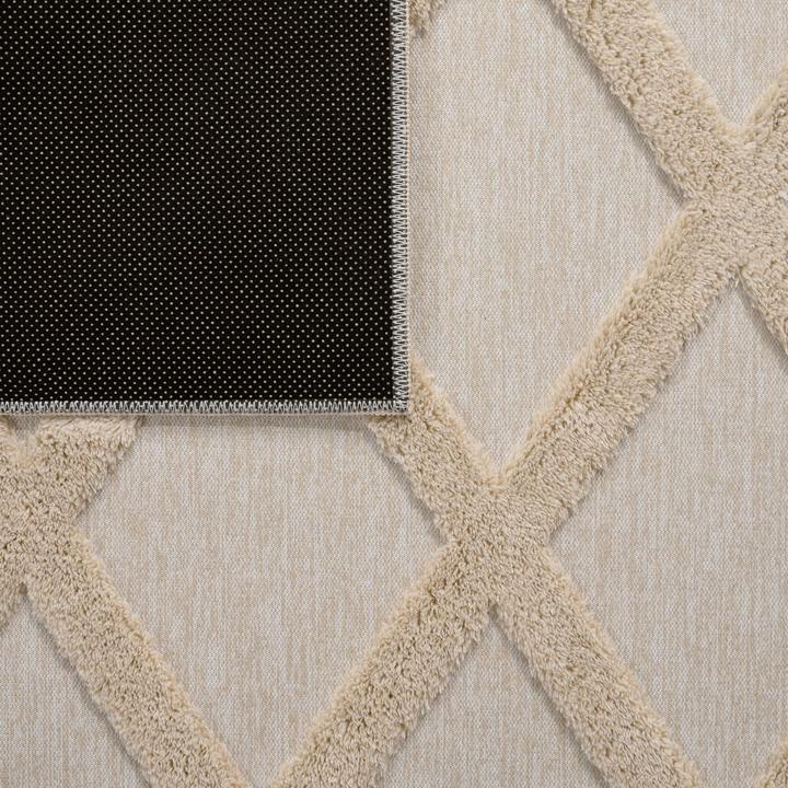 Produktbild TT Home Wohnzimmer Teppich Esszimmer Kurzflor Skandinavisch (150 x 80 cm)