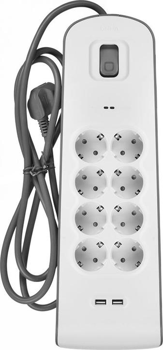 Actual product image Belkin BSV804VF2M (8 x, CEE 7/3, 2 m)
