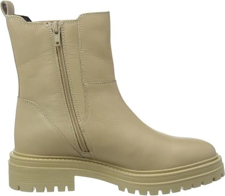 Actual product image Geox Girls Iridea Ankle Boots with Zipper and Block Heel (39)